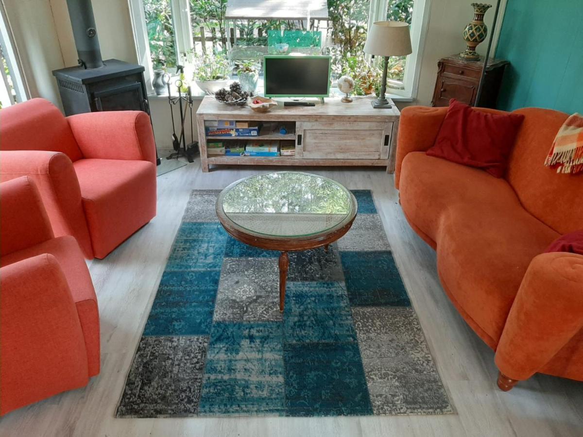 Boshuis Turquoise / Smaakvol Genieten Op De Veluwe Гундерло Екстер'єр фото