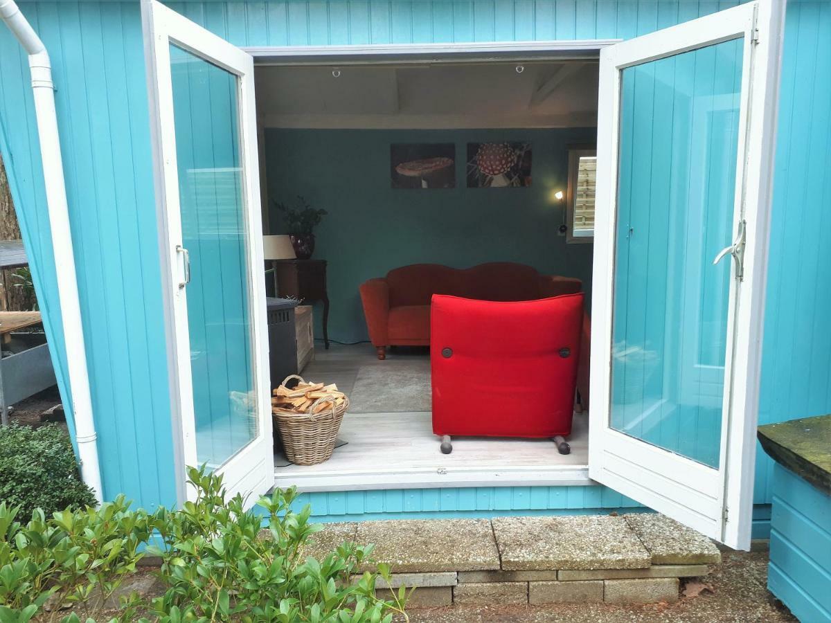 Boshuis Turquoise / Smaakvol Genieten Op De Veluwe Гундерло Екстер'єр фото